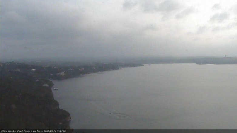 Lake Travis webcam, May 24, 2016 6:30 PM CT