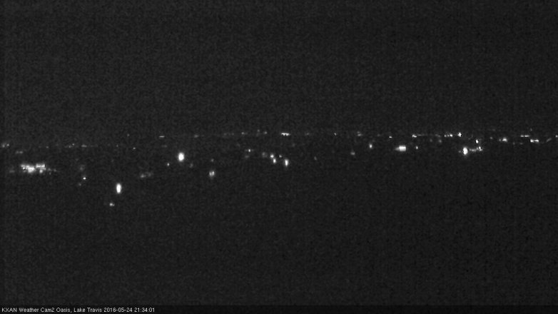 Lake Travis webcam, May 24, 2016 8:50 PM CT