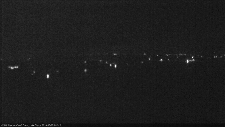 Lake Travis webcam, May 24, 2016 12:00 AM CT