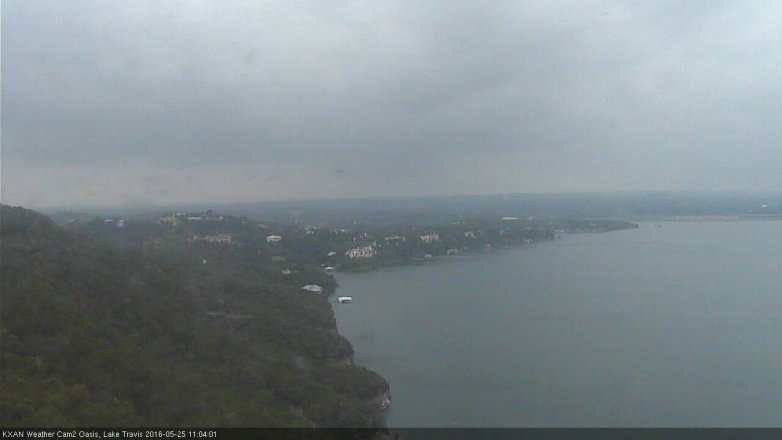 Lake Travis webcam, May 25, 2016 10:35 AM CT