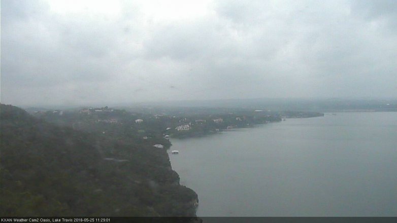 Lake Travis webcam, May 25, 2016 10:45 AM CT