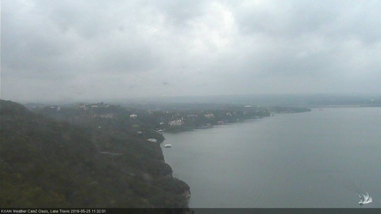 Lake Travis webcam, May 25, 2016 10:50 AM CT