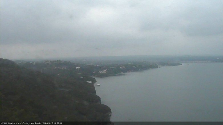Lake Travis webcam, May 25, 2016 11:20 AM CT