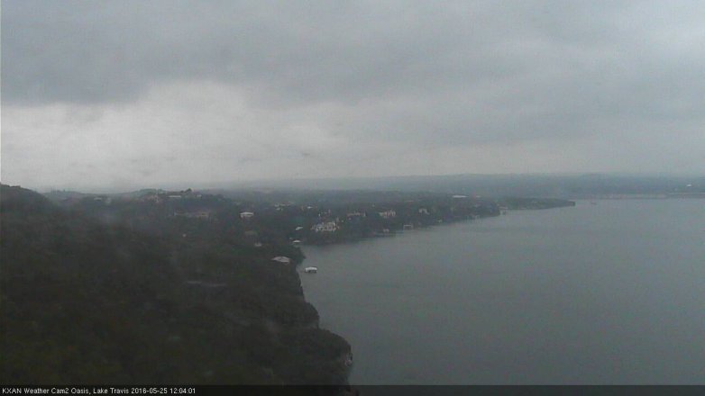 Lake Travis webcam, May 25, 2016 11:30 AM CT