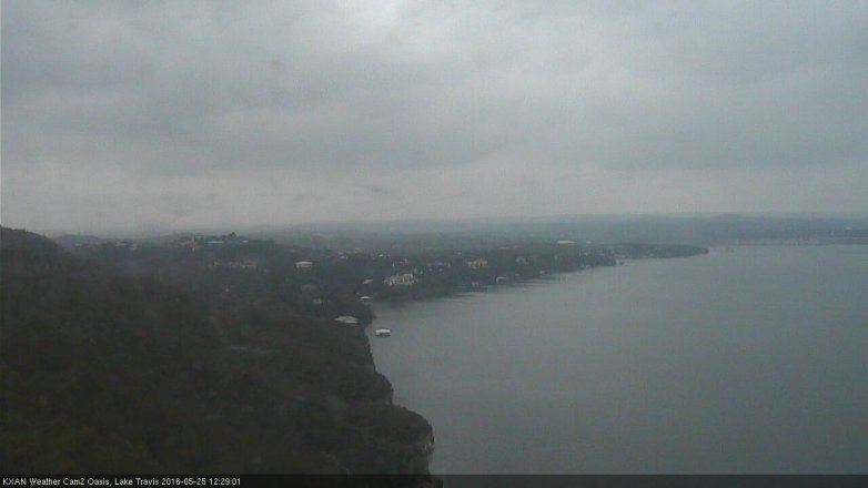 Lake Travis webcam, May 25, 2016 11:35 AM CT