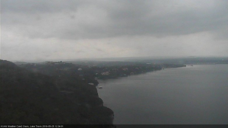 Lake Travis webcam, May 25, 2016 11:45 AM CT