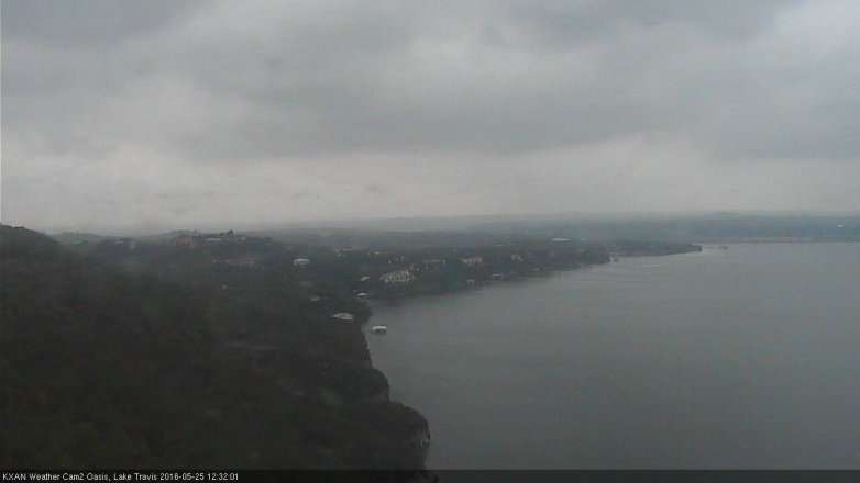 Lake Travis webcam, May 25, 2016 11:55 AM CT