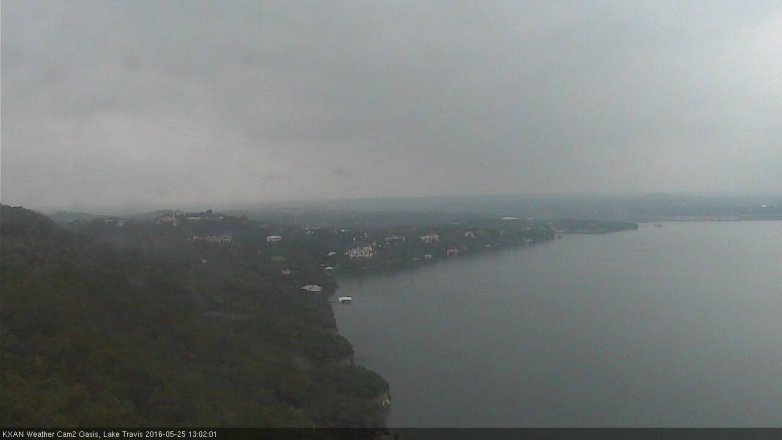 Lake Travis webcam, May 25, 2016 12:15 PM CT