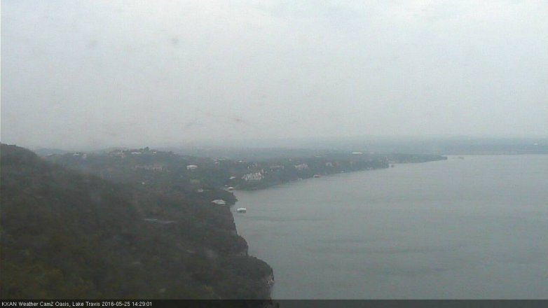 Lake Travis webcam, May 25, 2016 1:40 PM CT