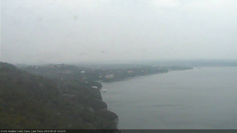 Lake Travis webcam, May 25, 2016 2:00 PM CT