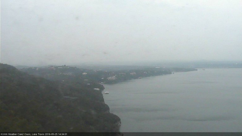 Lake Travis webcam, May 25, 2016 2:05 PM CT