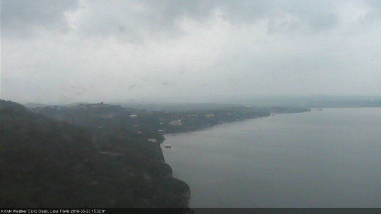 Lake Travis webcam, May 25, 2016 2:45 PM CT