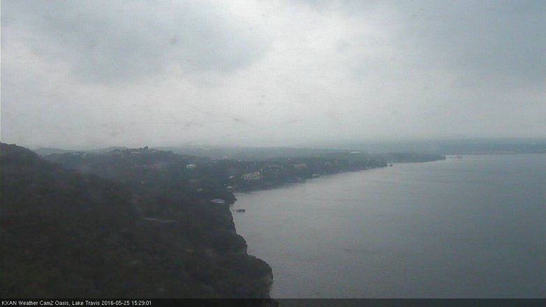 Lake Travis webcam, May 25, 2016 3:00 PM CT