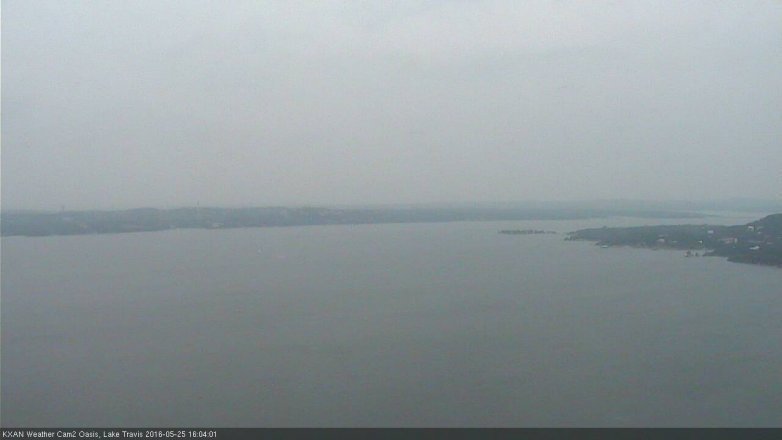Lake Travis webcam, May 25, 2016 3:30 PM CT