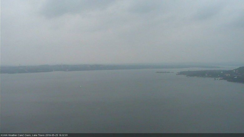 Lake Travis webcam, May 25, 2016 3:50 PM CT