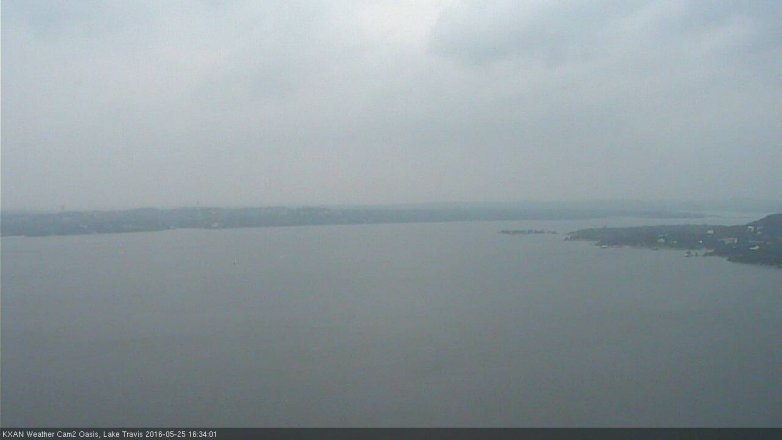 Lake Travis webcam, May 25, 2016 4:00 PM CT