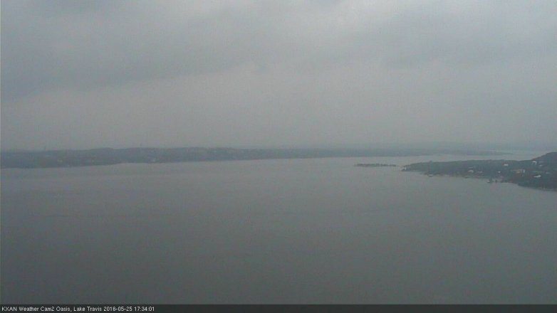 Lake Travis webcam, May 25, 2016 5:05 PM CT
