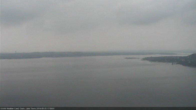 Lake Travis webcam, May 25, 2016 5:20 PM CT