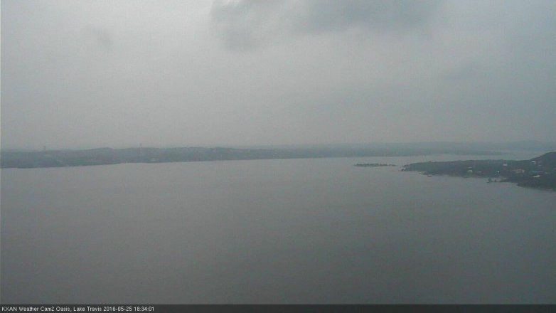 Lake Travis webcam, May 25, 2016 5:40 PM CT