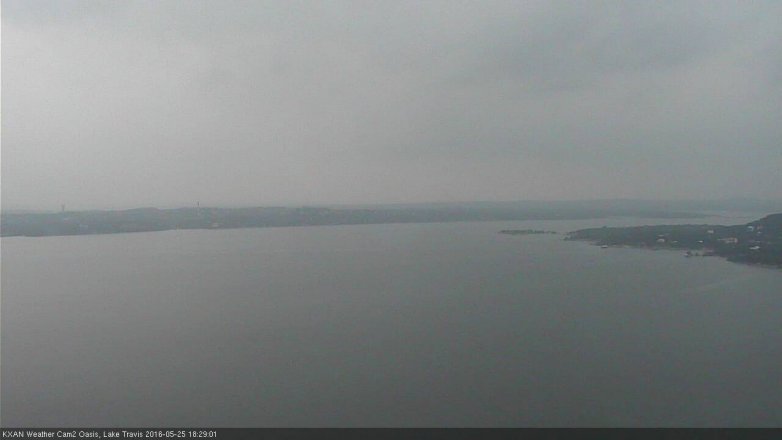 Lake Travis webcam, May 25, 2016 6:00 PM CT
