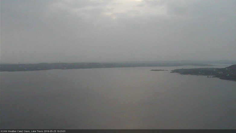 Lake Travis webcam, May 25, 2016 7:00 PM CT