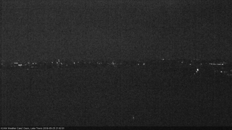Lake Travis webcam, May 25, 2016 8:15 PM CT