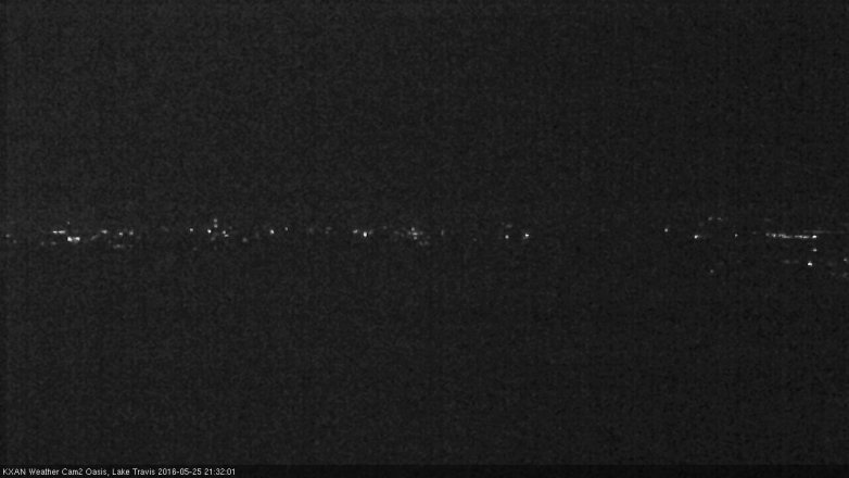Lake Travis webcam, May 25, 2016 8:35 PM CT