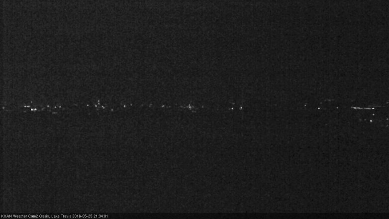 Lake Travis webcam, May 25, 2016 8:55 PM CT