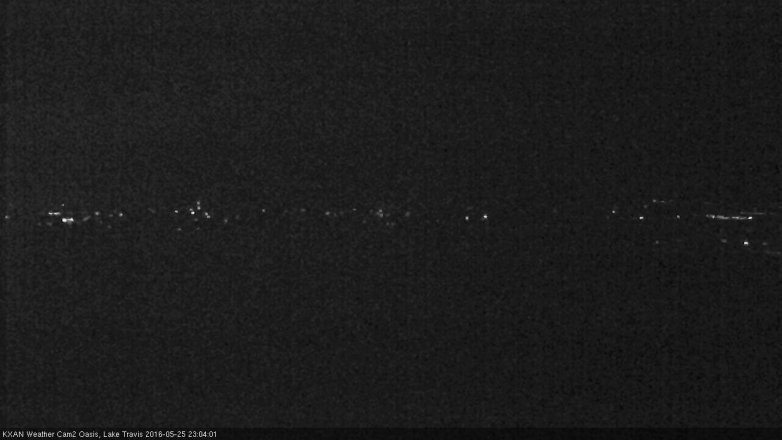 Lake Travis webcam, May 25, 2016 10:35 PM CT