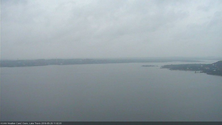 Lake Travis webcam, May 26, 2016 10:10 AM CT