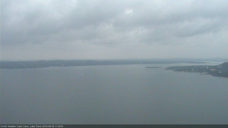 Lake Travis webcam, May 26, 2016 10:40 AM CT