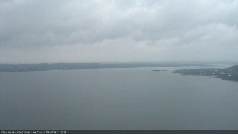 Lake Travis webcam, May 26, 2016 10:45 AM CT