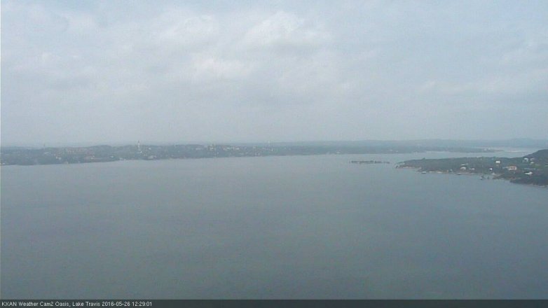 Lake Travis webcam, May 26, 2016 11:45 AM CT