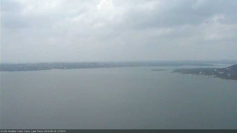 Lake Travis webcam, May 26, 2016 12:05 PM CT