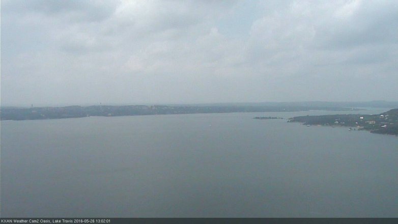 Lake Travis webcam, May 26, 2016 12:10 PM CT