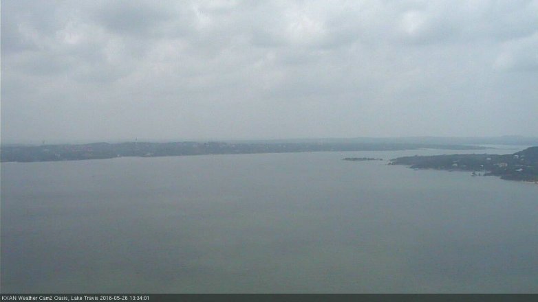 Lake Travis webcam, May 26, 2016 12:55 PM CT