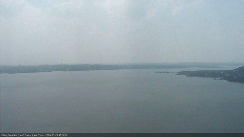 Lake Travis webcam, May 26, 2016 2:25 PM CT