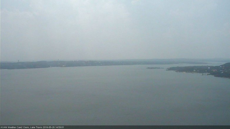 Lake Travis webcam, May 26, 2016 2:30 PM CT