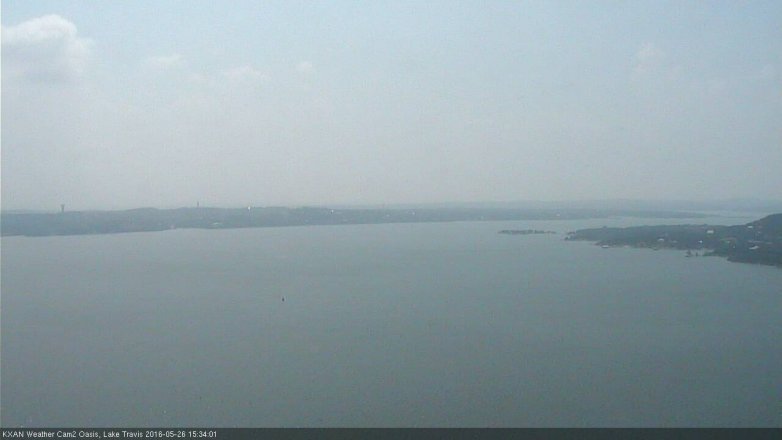 Lake Travis webcam, May 26, 2016 2:45 PM CT