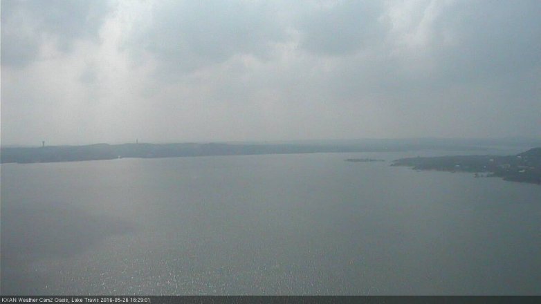 Lake Travis webcam, May 26, 2016 3:50 PM CT