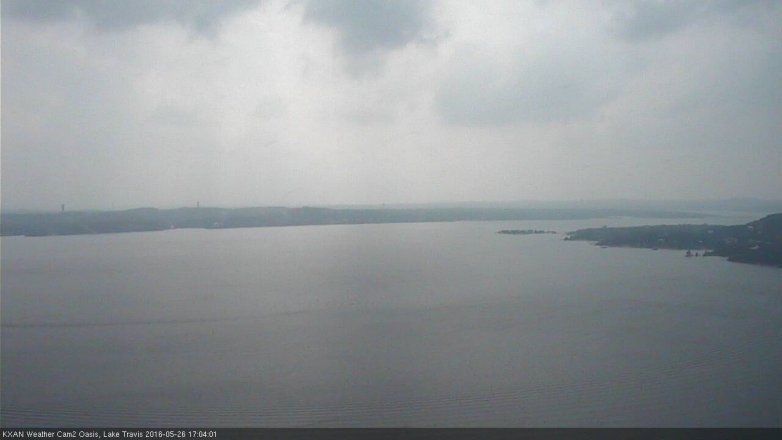 Lake Travis webcam, May 26, 2016 4:25 PM CT