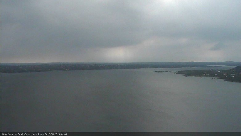 Lake Travis webcam, May 26, 2016 5:25 PM CT