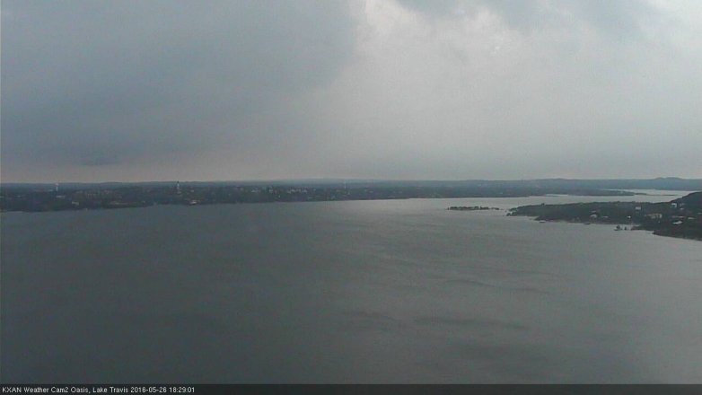 Lake Travis webcam, May 26, 2016 6:00 PM CT