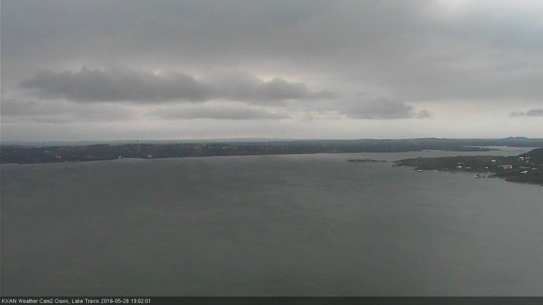 Lake Travis webcam, May 26, 2016 6:05 PM CT
