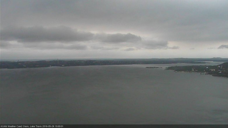 Lake Travis webcam, May 26, 2016 6:20 PM CT