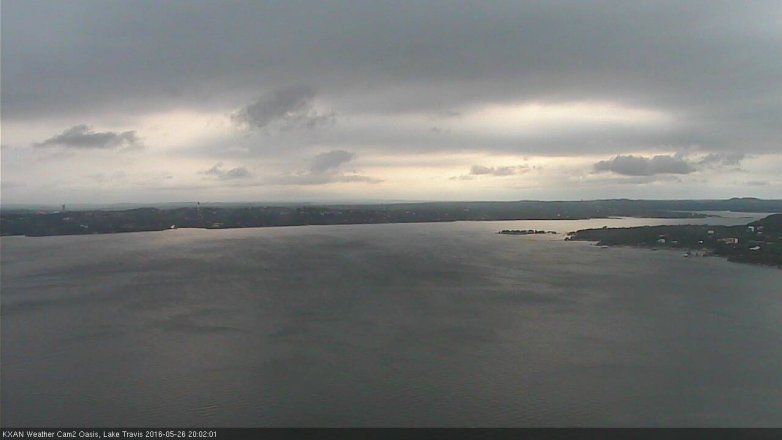 Lake Travis webcam, May 26, 2016 7:25 PM CT