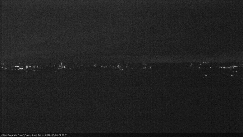 Lake Travis webcam, May 26, 2016 8:15 PM CT