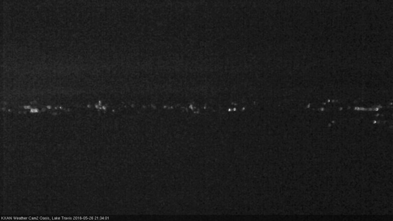 Lake Travis webcam, May 26, 2016 8:40 PM CT