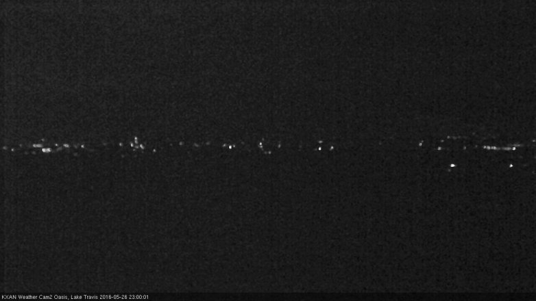 Lake Travis webcam, May 26, 2016 10:20 PM CT