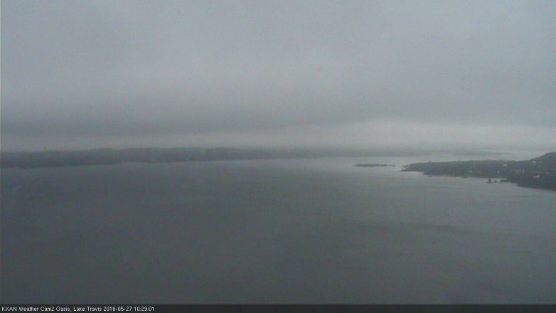 Lake Travis webcam, May 27, 2016 9:50 AM CT